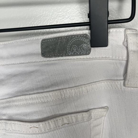 AG slim straight the stevie white jeans size 29R - Picture 3 of 5
